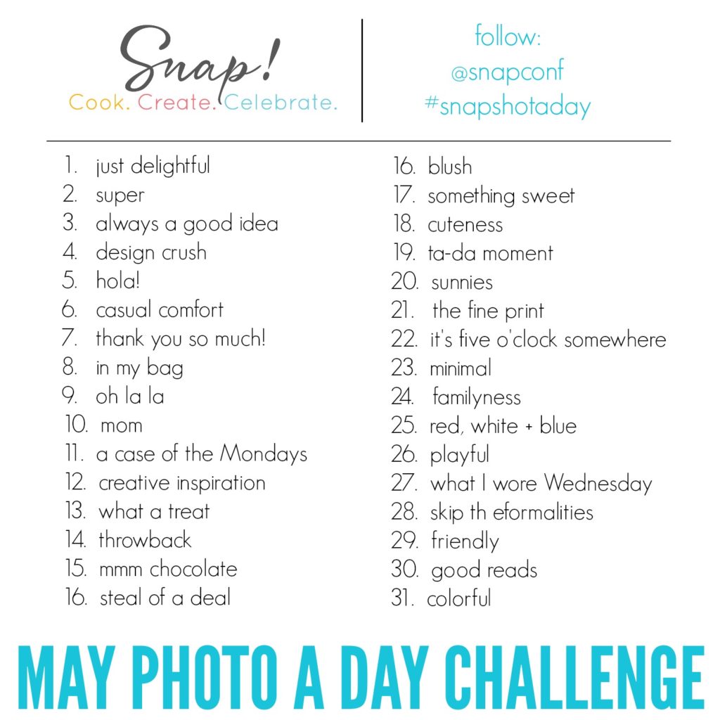 Snap Photo-a-Day Challenge
